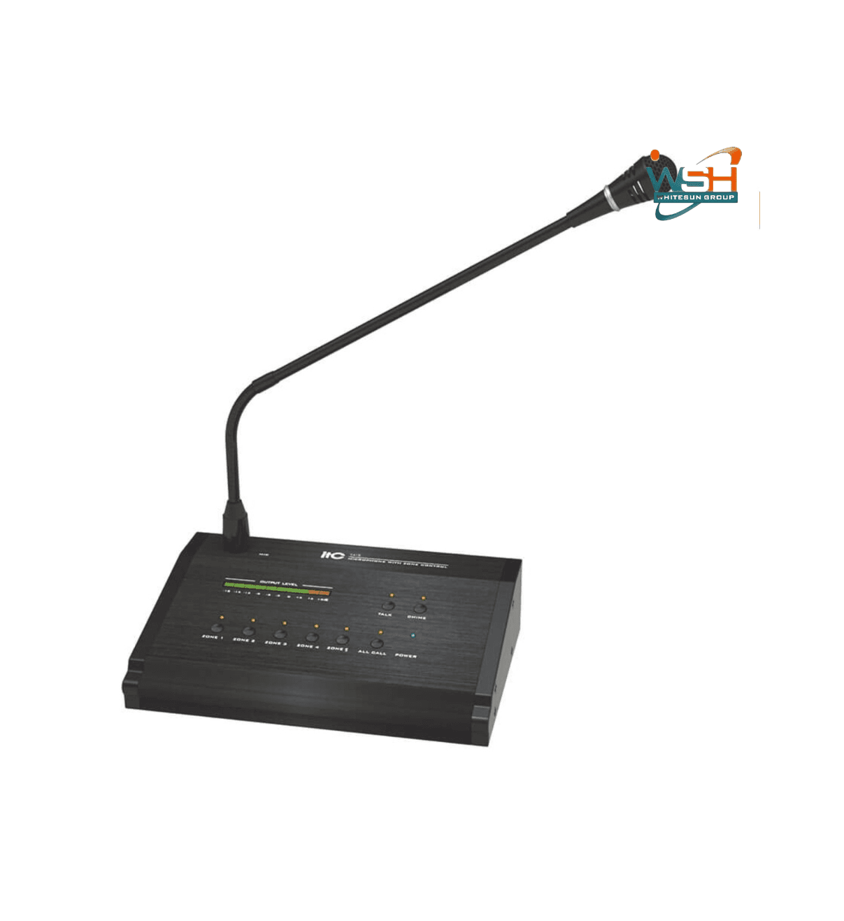 ITC - T-418, 5-Zone Remote Controlled Paging Microphone