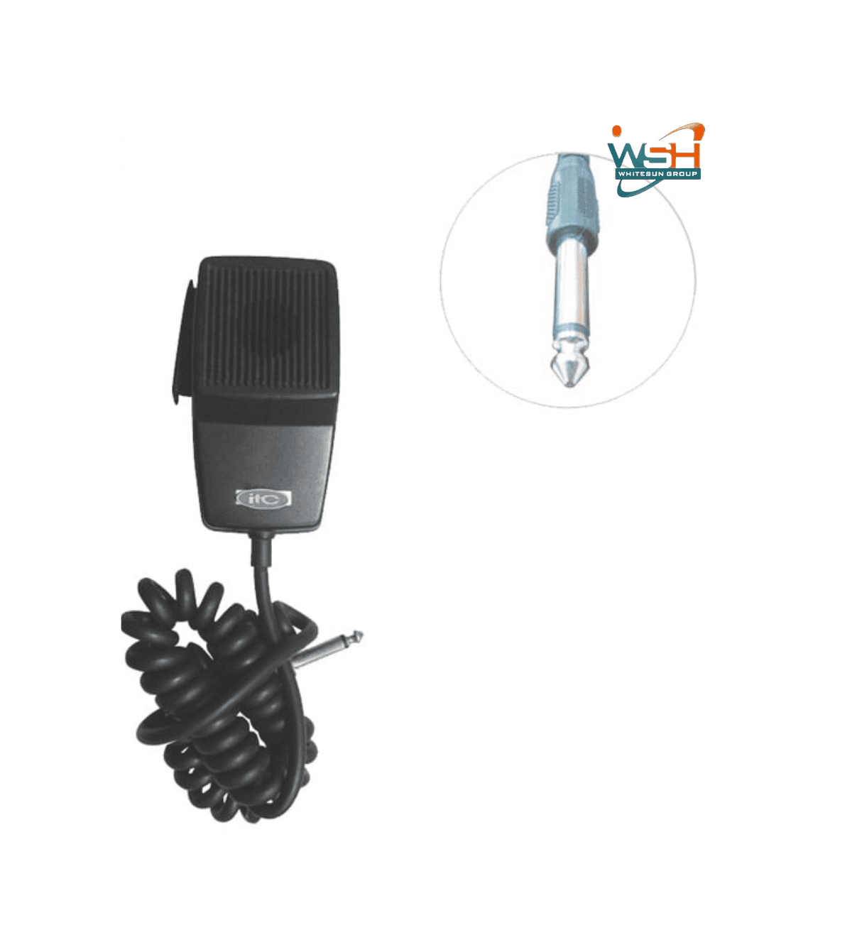 ITC T-521B Hand-clip Condenser mic (PTT)