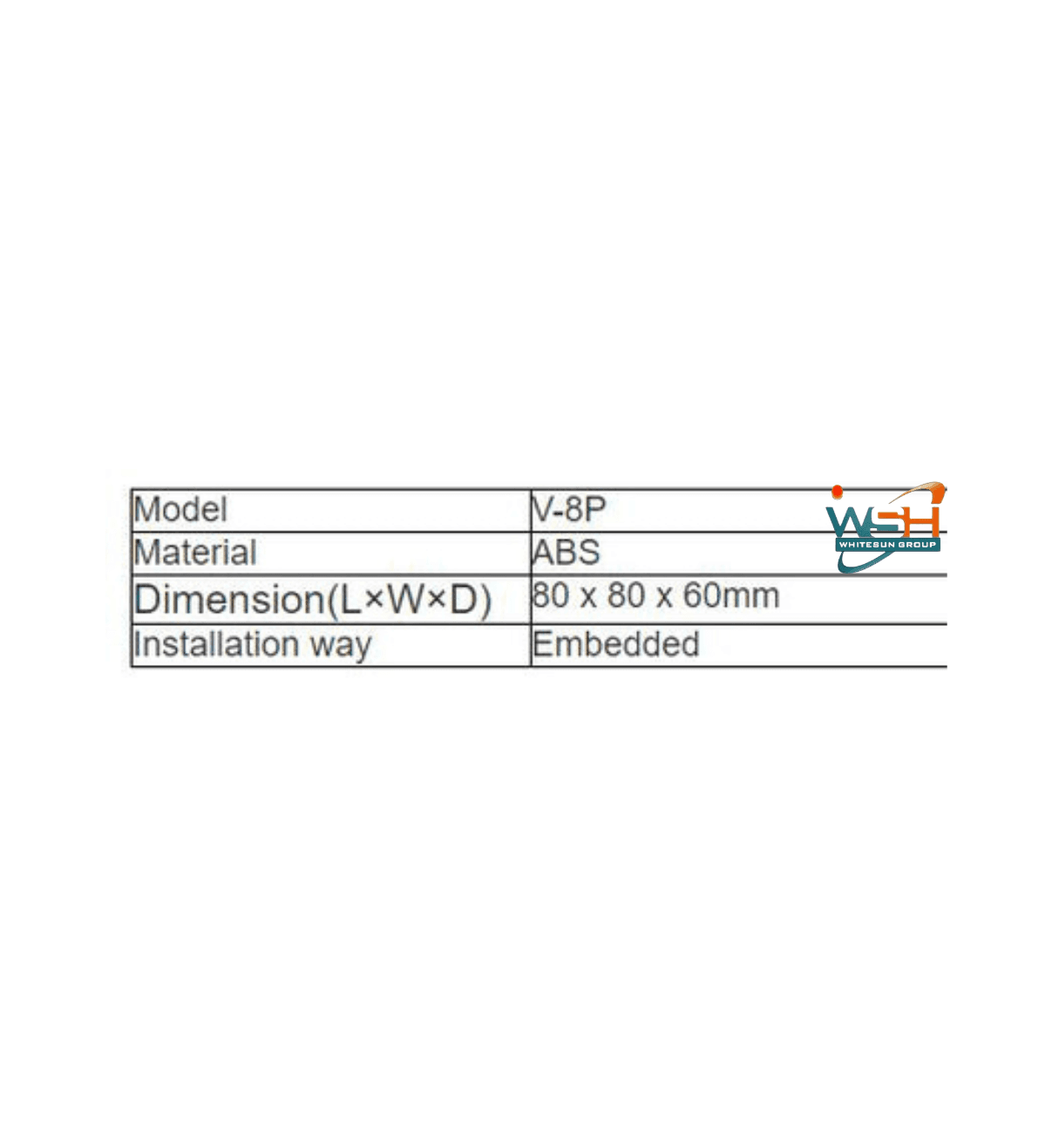 V-8P Volume Control Box