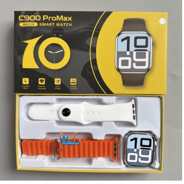 C900 Pro MAX Smart Watch Square Screen Heart Rate Blood Pressure Monitor Fitness Tracker Sleep Tracker Smartwatch