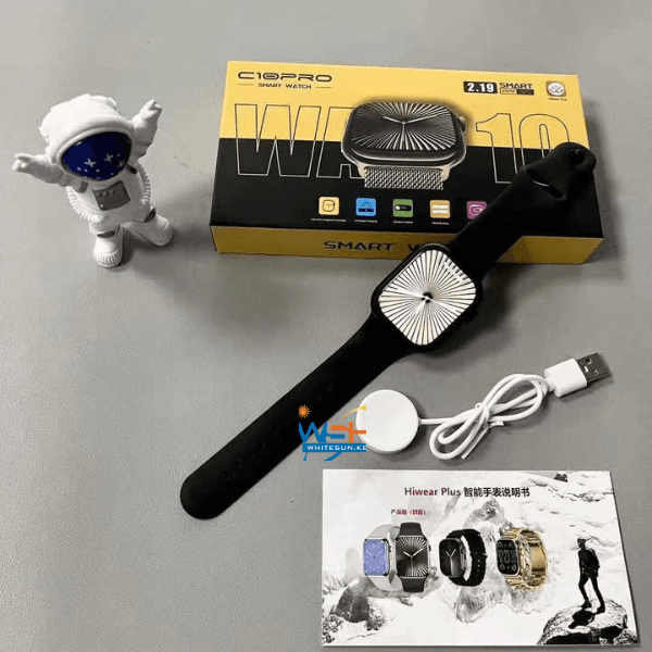 Smart Watch C10 Pro 2.19 Inch BT Call Sports Watches Double Strap Wireless Charger Pro Max Smartwatch Thumbnail 2