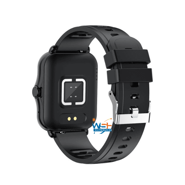 Q8 1.69 Inch Bluetooth Talking Smart Watch for Android and iOS Phones, IP67 Waterproof Fitness Tracker Watch, Ultralight Smart Sports Watch with Heart Rate ECG Blood Pressure Blood Oxygen Monitoring Black Thumbnail 2