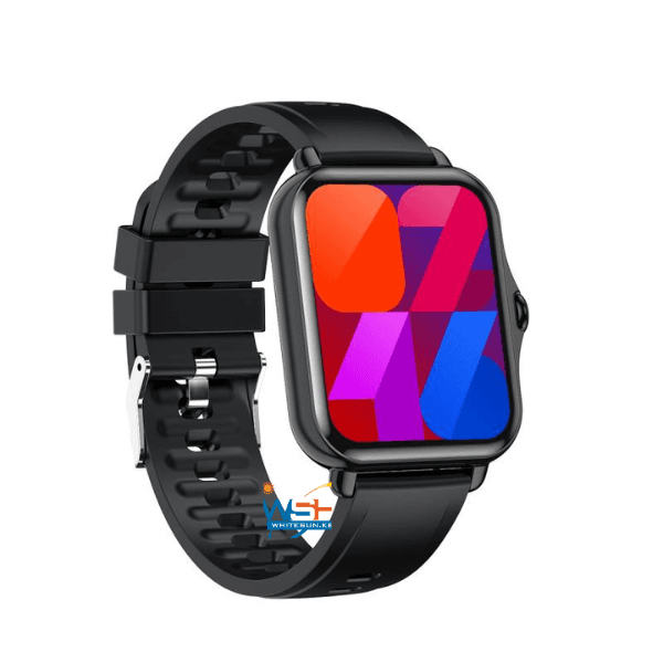 Q8 1.69 Inch Bluetooth Talking Smart Watch for Android and iOS Phones, IP67 Waterproof Fitness Tracker Watch, Ultralight Smart Sports Watch with Heart Rate ECG Blood Pressure Blood Oxygen Monitoring Black Thumbnail 3