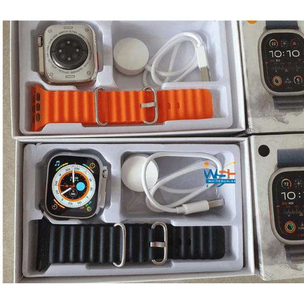 New C800 Ultra Watch Smartwatch 1.9 HD Display Bluetooth Calling SmartWatch (Black) Thumbnail 2