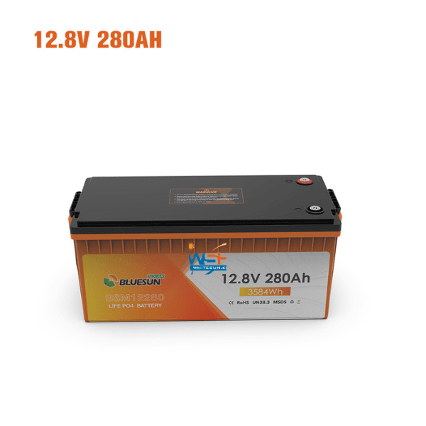 12V 280AH 3584WH LiFePO4 Deep Cycle Lithium Battery
