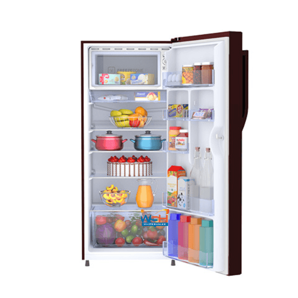 Haier 215L Direct Cool Single Glass Mirror Door Fridge HRD-2204PMG