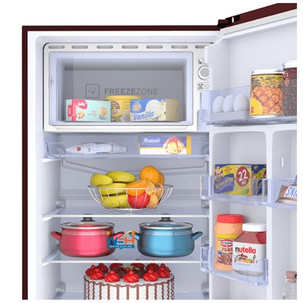 Haier 215L Direct Cool Single Glass Mirror Door Fridge HRD-2204PMG Thumbnail 2