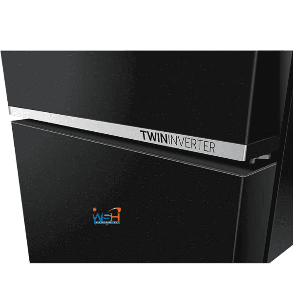 Haier 283L Top Mount Fridge Black HRF-300FA(KE) Inverter/No Frost Thumbnail 4