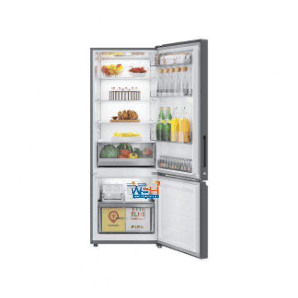 Haier 346L Bottom Mount Fridge Black HRB-3664PKG Inverter/No Frost Thumbnail 2