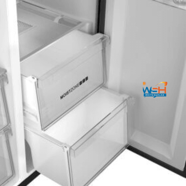 Haier 527L SBS Fridge Sunlight Steel HRF-668SS(KE), Inverter/No Frost Thumbnail 4