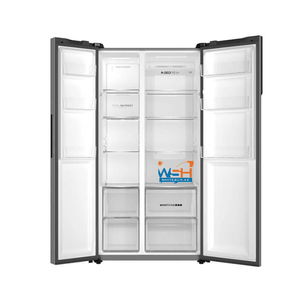 Haier 527L SBS Fridge Sunlight Steel HRF-668SS(KE), Inverter/No Frost Thumbnail 6