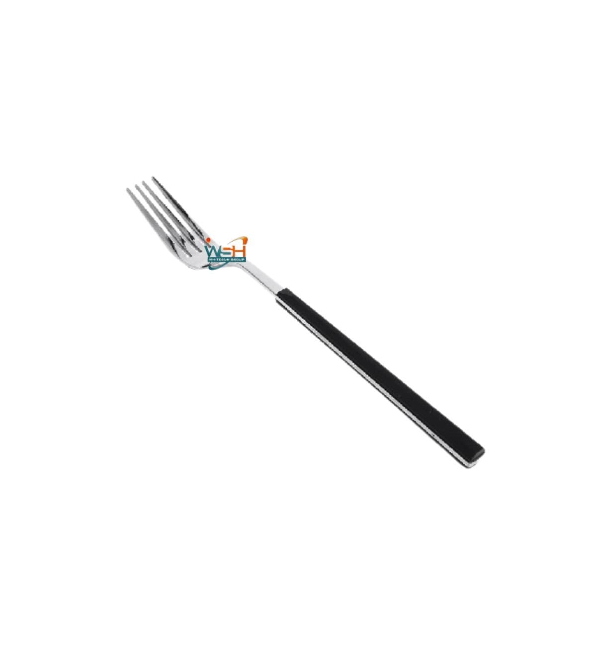 Whitesun 12 pieces fork set with black handles