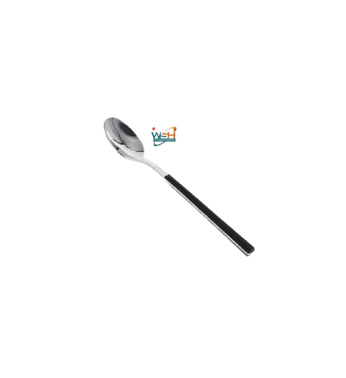 Whitesun 12 pieces coffee spoons with black handles