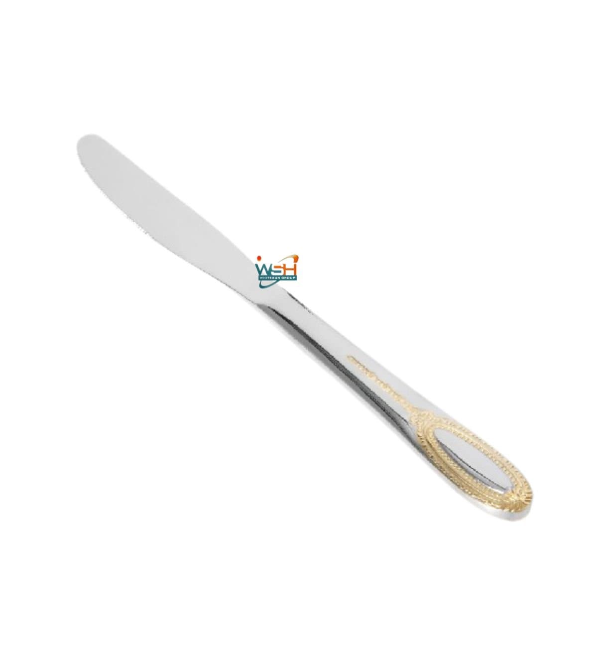 Whitesun single gold table knife/6PCS