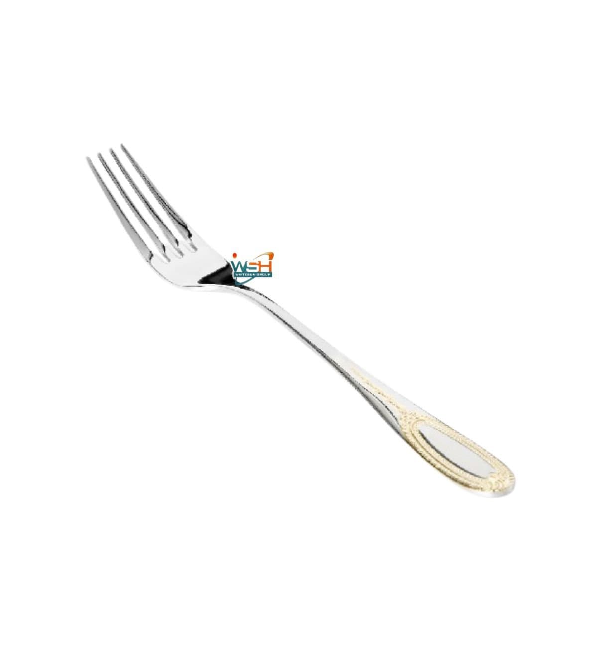 Whitesun single gold table fork/6PCS
