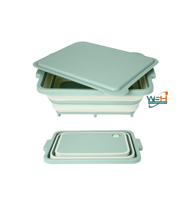 muti-fuction-collapsible-cutting-board-and-washing-basket-portable-washing-storage-basket-veggies-fruits-food-grade-camping-sink-with-draining-plug-camping-essentials-green
