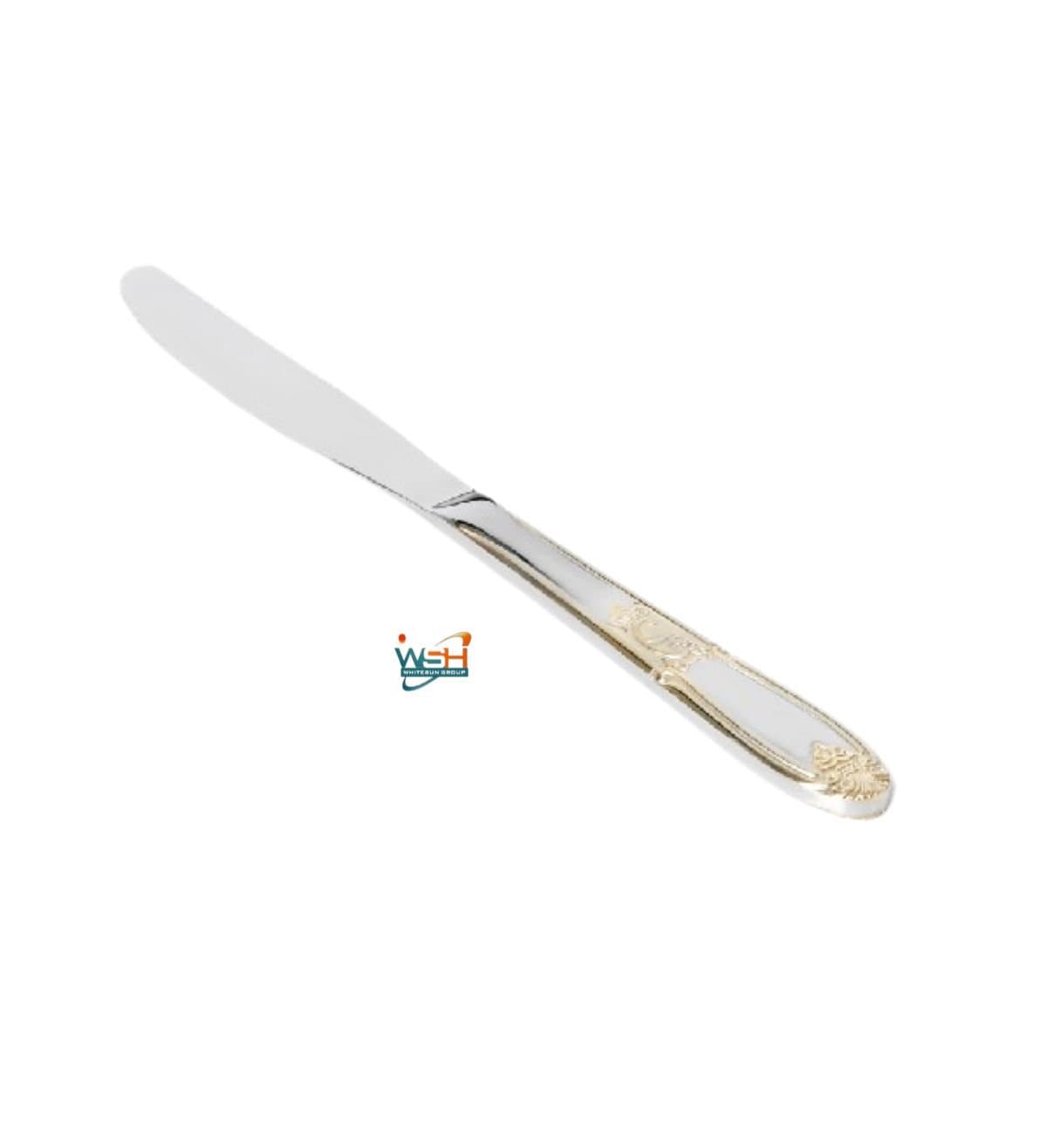 Whitesun single gold table knife/6PCS