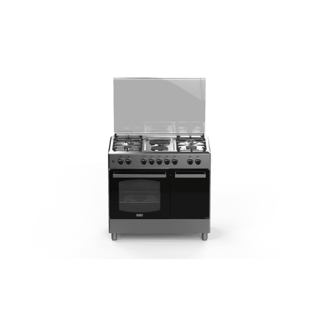 SOLSTAR Elite Line 90x60cm FREE STANDING OVEN + GAS BOTTLE COMPARTMENT - SO942DKE-CINBSS