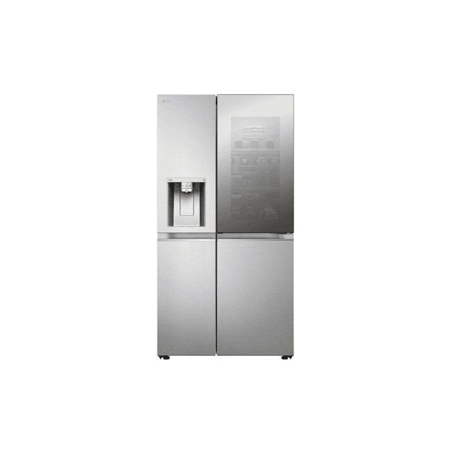Net 635(L) Mirror Instaview Fridge™ Fridge with UVnano®, Noble Steel