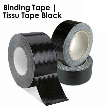 Book Binding/Duct Tape 25Mtr (Black, 72Mmx25Mtr) Thumbnail 3