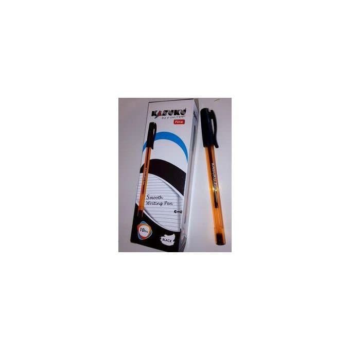 Kasuku fine point pen black10 pcs