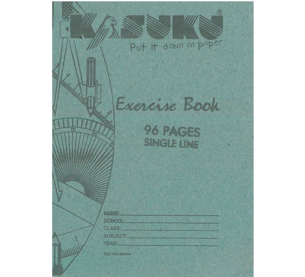 96 Pages Single Ruled Mg Kasuku