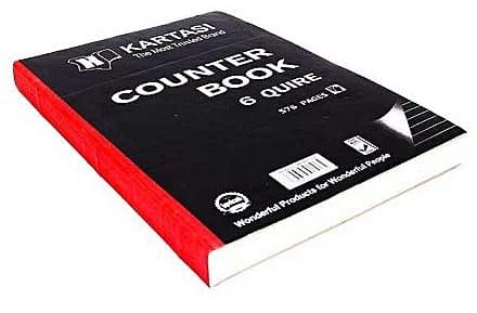 KARTASI COUNTER BOOK A4 6 QUIRE