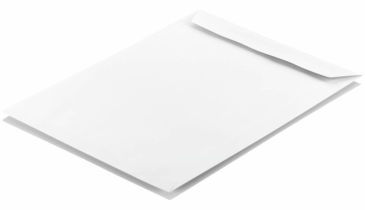C4 white envelope gazelle peal and seal 50 pcs