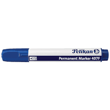 Pelikan 440 Permanent Marker, Box of 10, Blue