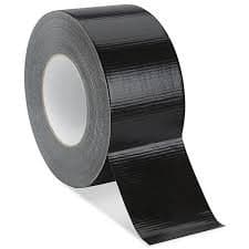 Book Binding/Duct Tape 25Mtr (Black, 72Mmx25Mtr)