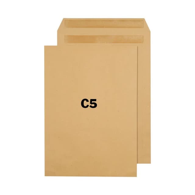 c5-brown-nvelope16cm23cm
