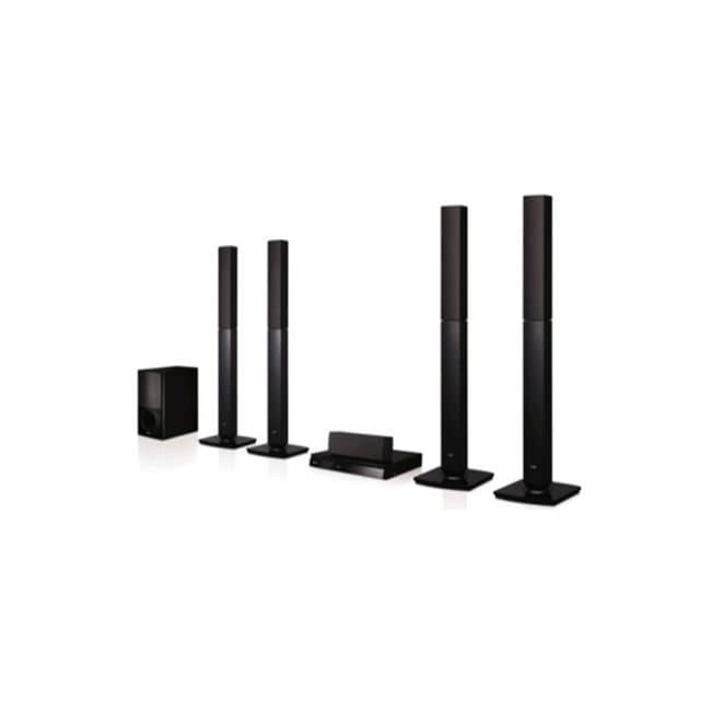 LG LHD657 1000W 5.1Ch DVD Home Theatre System, 4 Tallboys, Bluetooth