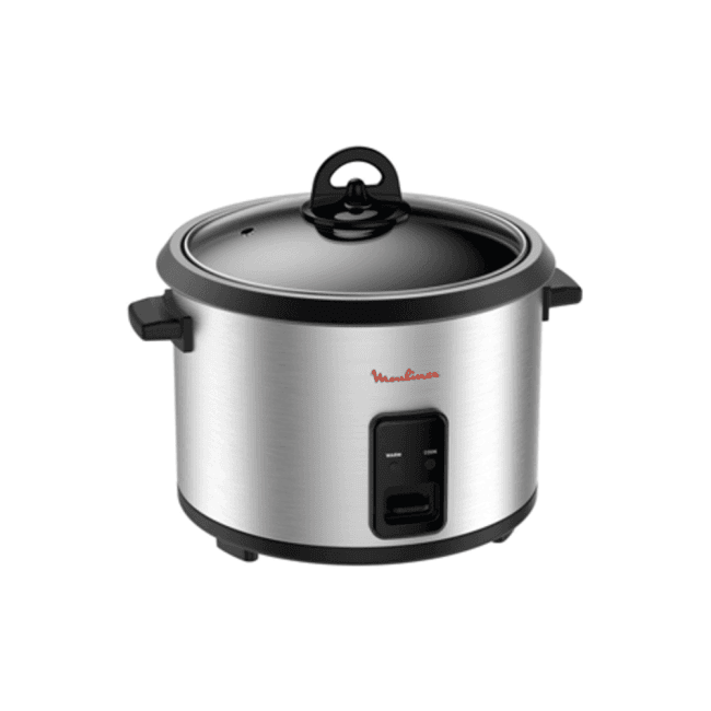 MOULINEX 700W 10 CUPS RICE COOKER : MK123D27