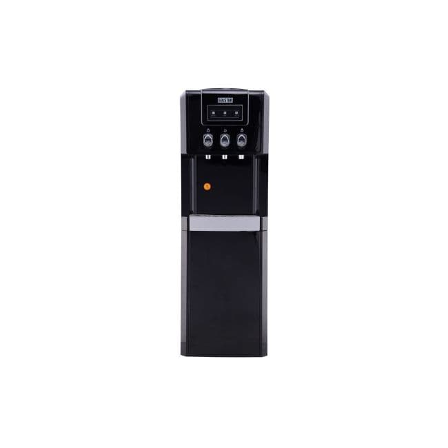 SOLSTAR WD84E-BKBSS Hot, Cold & Normal Water Dispenser - Black, with 12L Cabinet