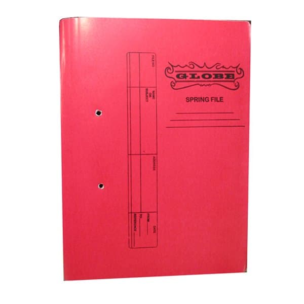 Globe Spring File Manilla