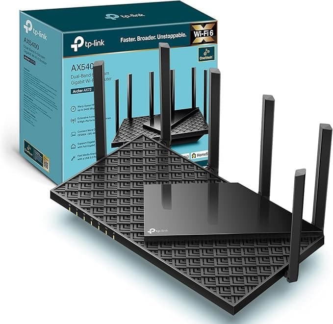 TP-Link Archer AX72 Pro AX5400 Dual-Band Wi-Fi 6 Router Thumbnail 3