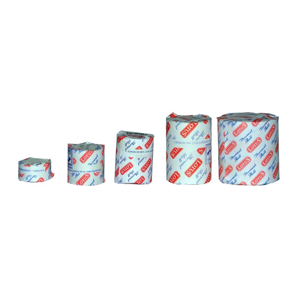 57mm x 47mm Thermal  Rolls (Lotus)