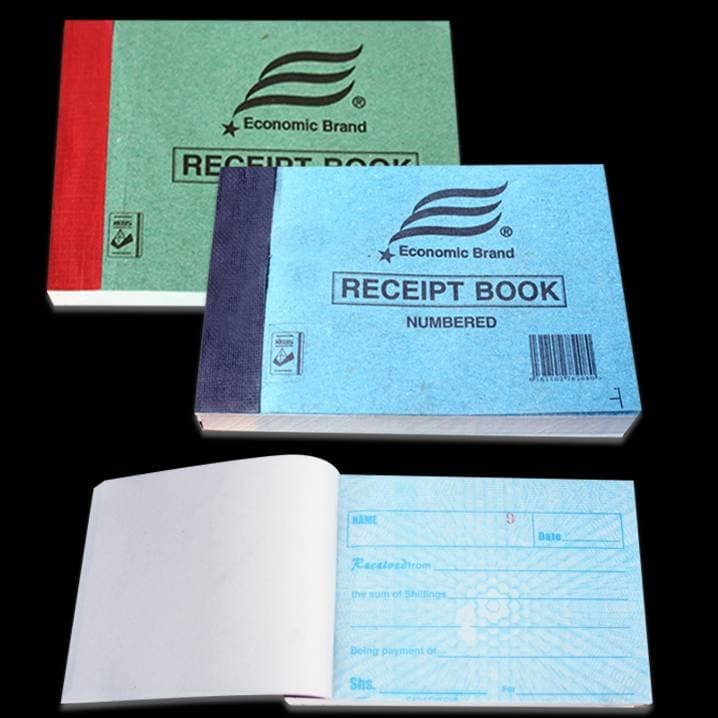 Numbered Receipt Book- Economic