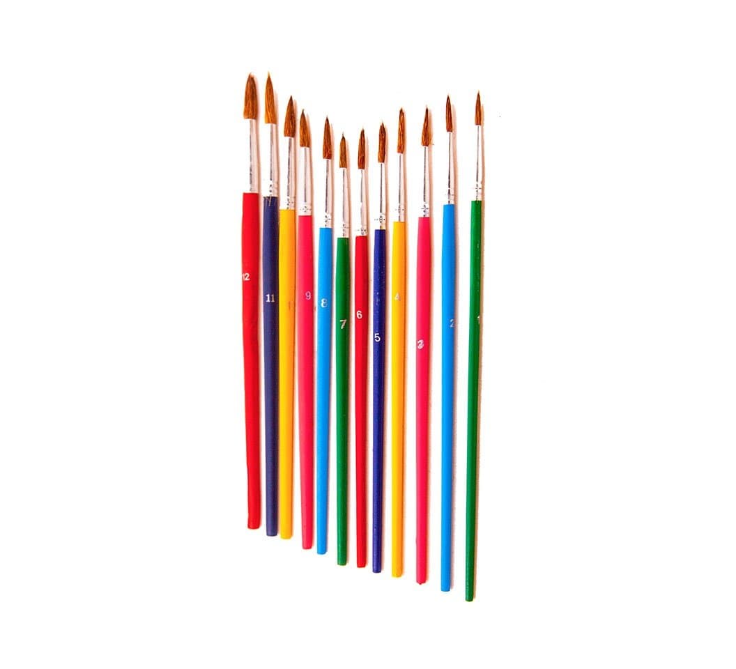 Paint Brushes  - 12 Brushes