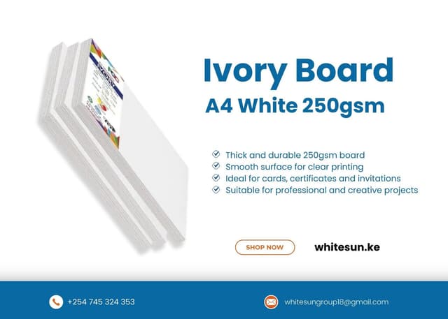 ivory-board-a4-white-250gsm