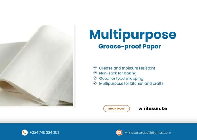 multipurpose-grease-proof-paper-parchment-paper-a-1-ream