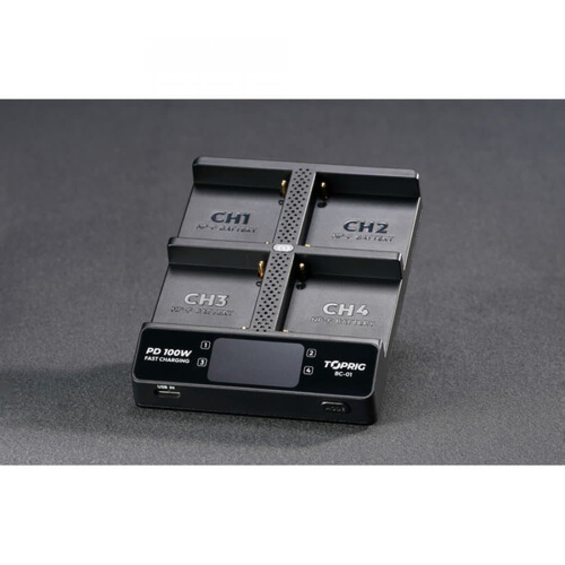 Accsoon TOPRIG 100W 4-Bay L-Series/NP-F Fast Charger Thumbnail 4