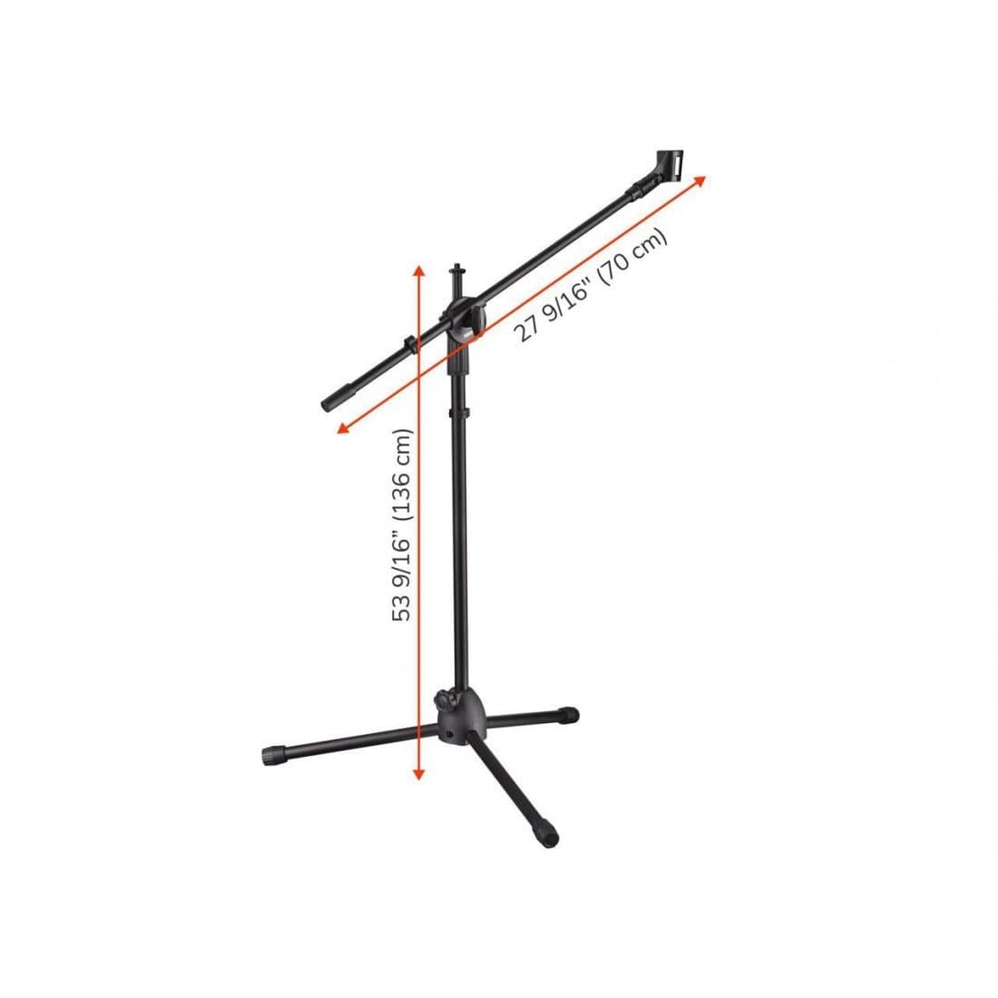 1.4m Audio Stand with Boom Attachment Thumbnail 3