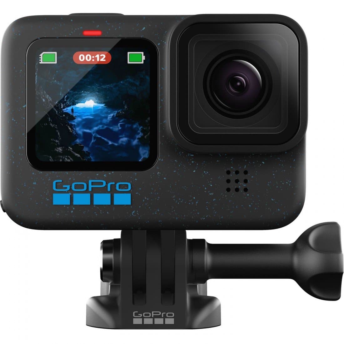GoPro HERO 12 Waterproof Action Camera - Black Thumbnail 3