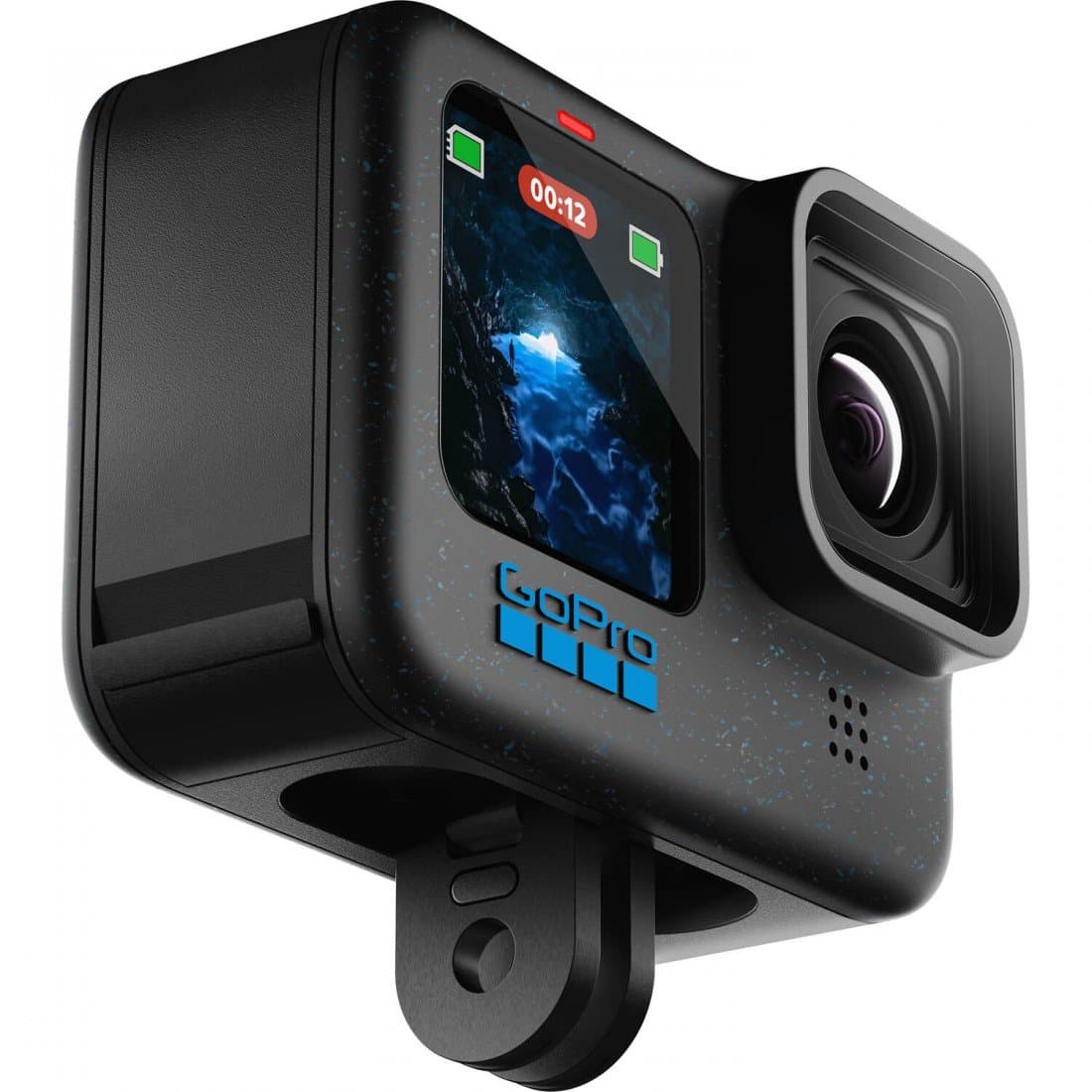 GoPro HERO 12 Waterproof Action Camera - Black Thumbnail 4