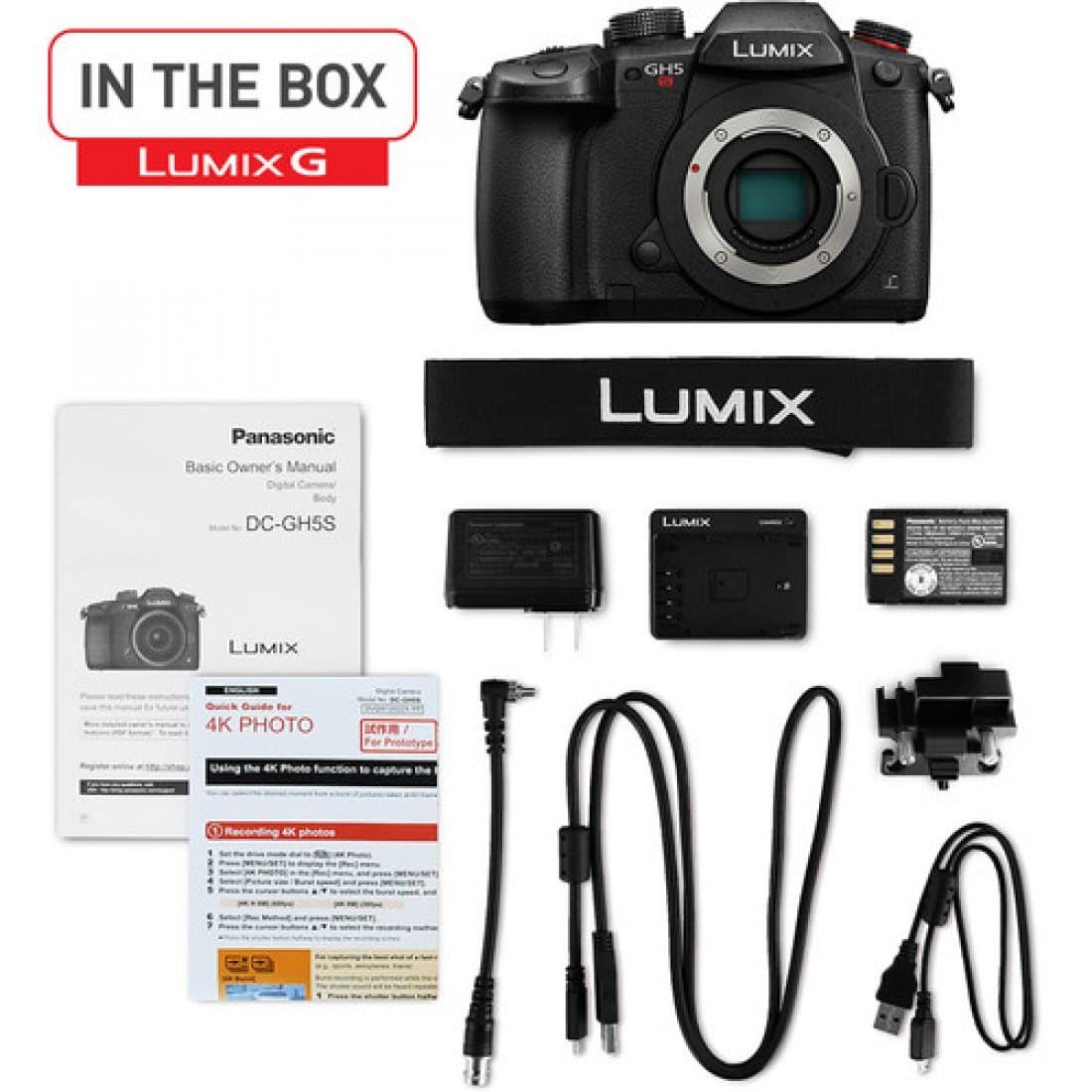Panasonic Lumix DC-GH5S Mirrorless Micro Four Thirds Digital Camera (Body Only) Thumbnail 6