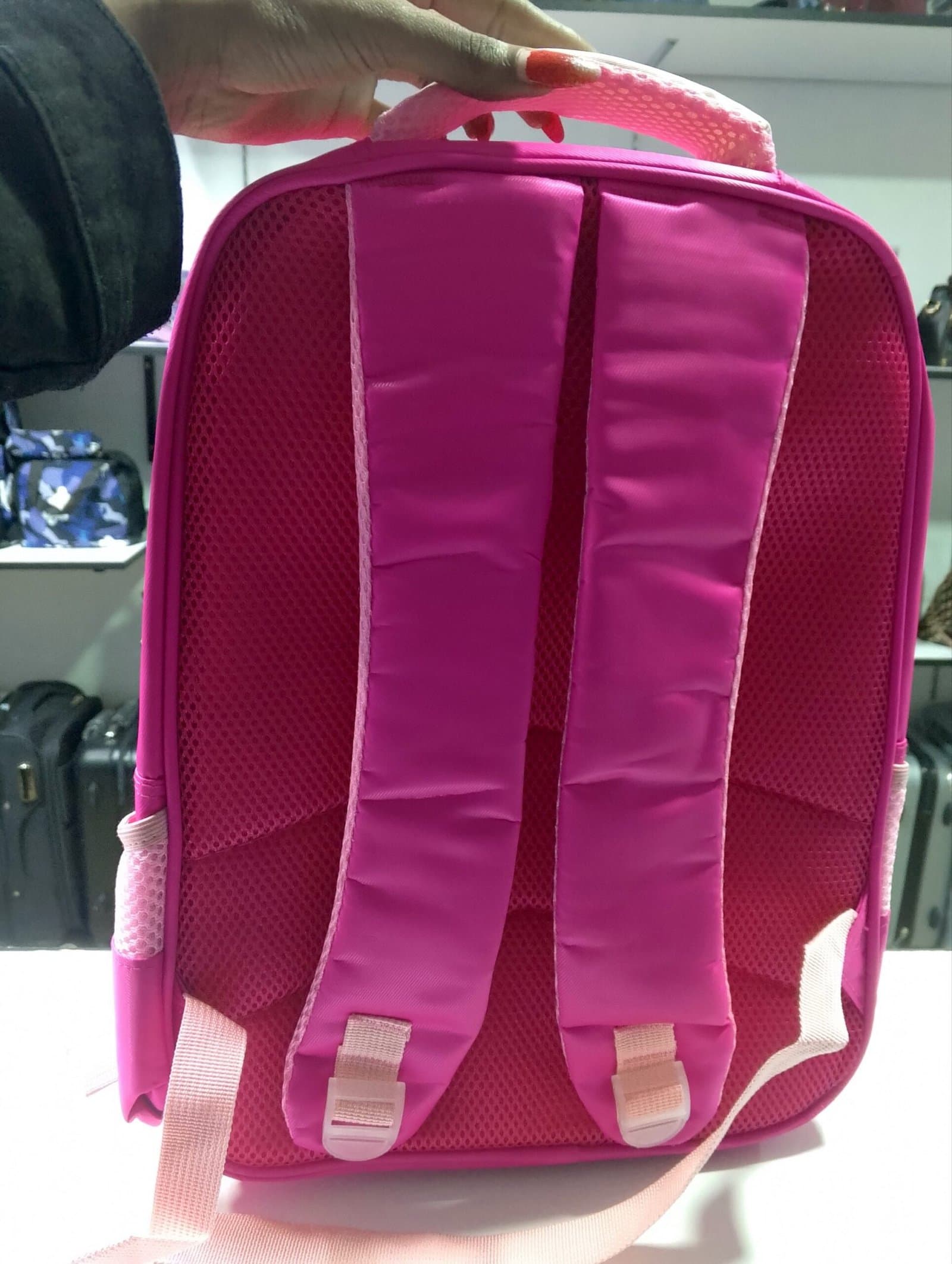 227# Whitesun Little ndovu pink girls school bag primary school Thumbnail 3