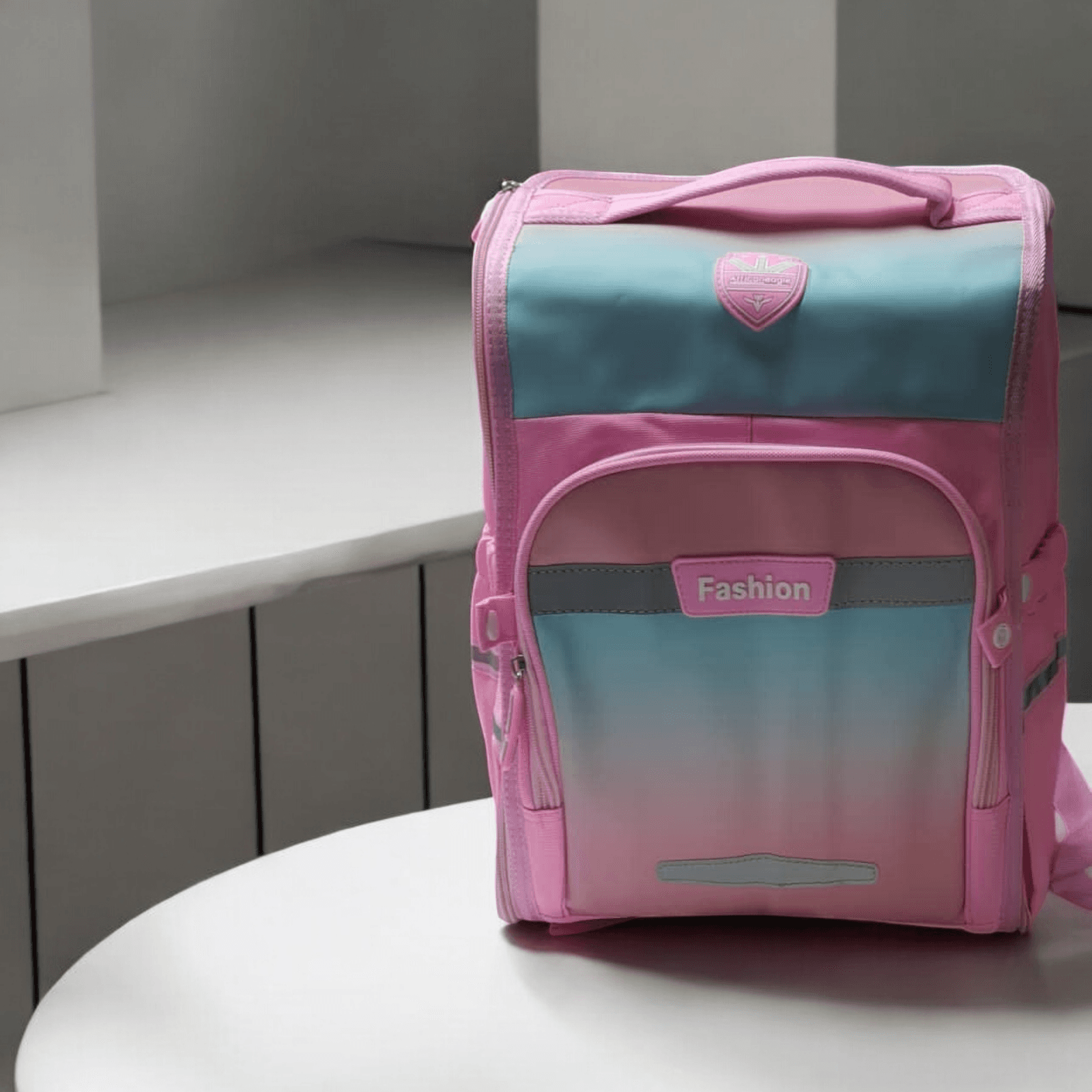 204# Whitesun Fashion pink large girls school bag large capacity well padded strong bag birthday gift for girls niece cousin friend