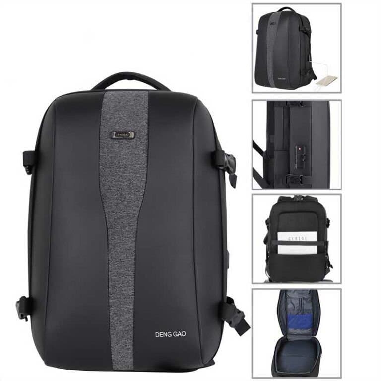 131# Whitesun Executive hardcase extra large business bag for men and women large laptop bag with a safety pin lock
