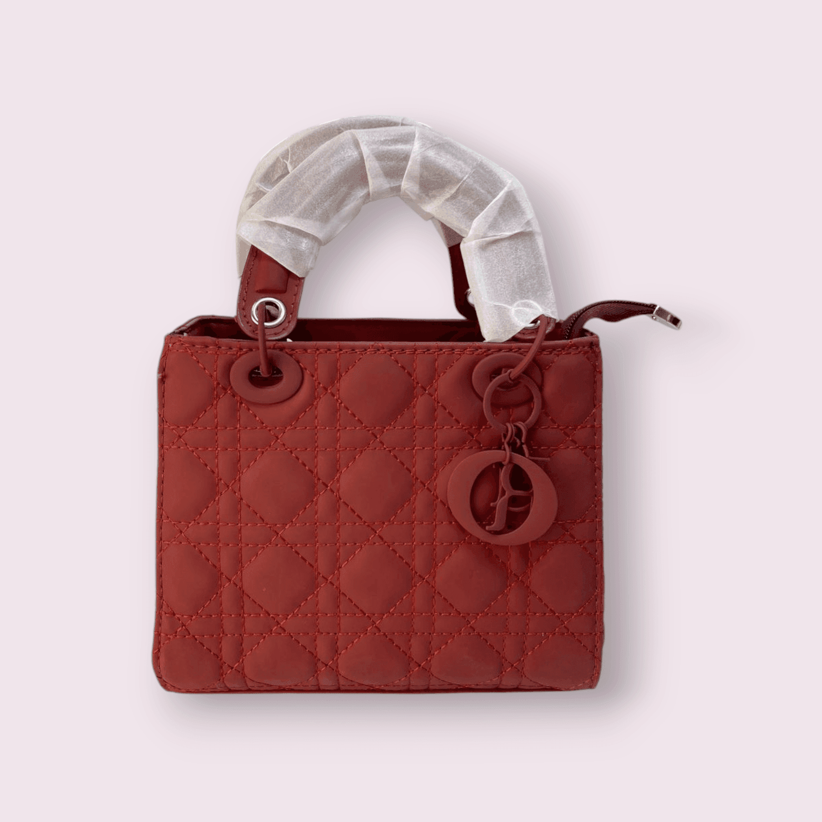 071# Whitesun Cute Composure Quilted Handbag mini red wine ladies handbag Valentine’s gift idea Birthday gift Anniversary present girlfriend’s gift present